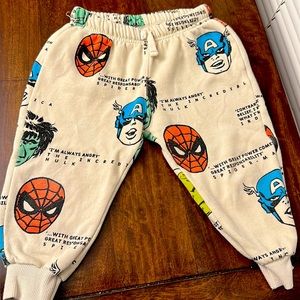 Zara Marvel sweatpants